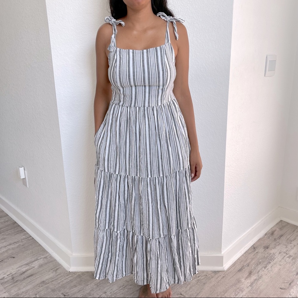 Striped Maxi Dress